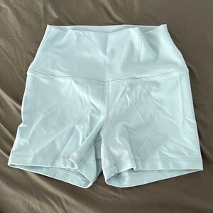 Yogalicious Women's Soft Blue Bike Shorts
